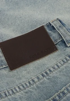 blauwe pure path shorts the owen regular fit denim shorts