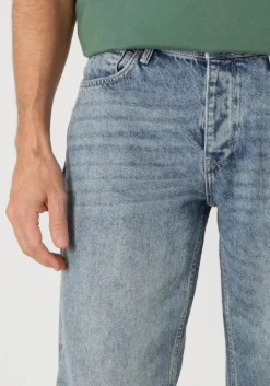 blauwe pure path straight leg jeans the eric regular fit jeans