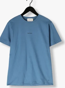 blauwe pure path sweater regular fit hoodie ls sweaters