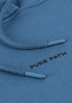 blauwe pure path t-shirt regular fit t-shirts