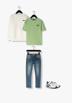 blauwe raizzed skinny jeans tokyo