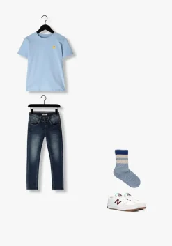 blauwe raizzed skinny jeans tokyo