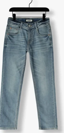 blauwe raizzed slim fit jeans berlin