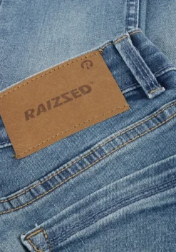 blauwe raizzed slim fit jeans tacoma