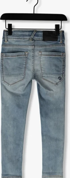 blauwe raizzed slim fit jeans bangkok