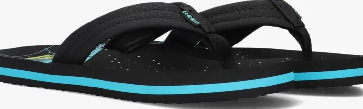 blauwe reef teenslippers ahi