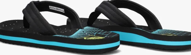 blauwe reef teenslippers ahi
