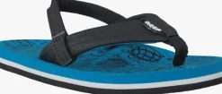 blauwe reef teenslippers grom reef footprints
