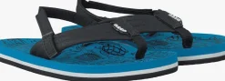 blauwe reef teenslippers grom reef footprints