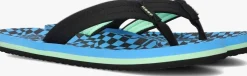 blauwe reef teenslippers ahi