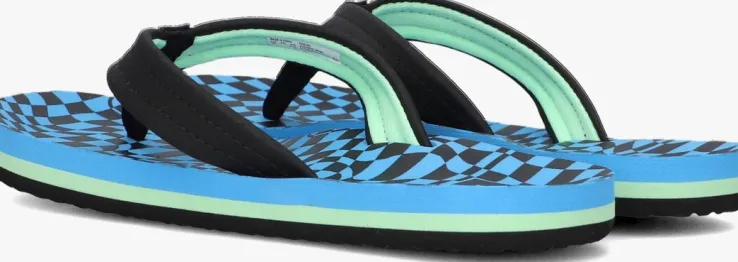 blauwe reef teenslippers ahi