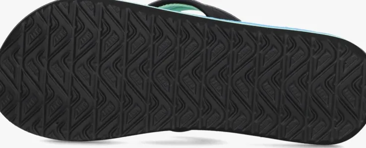 blauwe reef teenslippers ahi