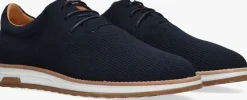 blauwe rehab lage sneakers nolan knit