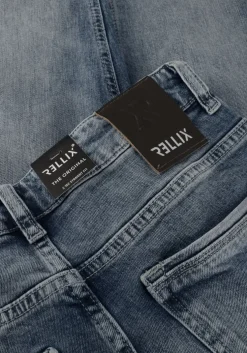 blauwe rellix slim fit jeans 2515 slim fit jeans