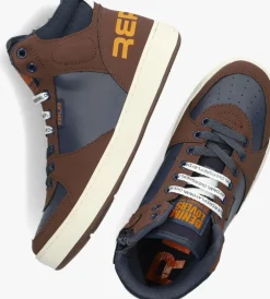 blauwe replay hoge sneakers cobra