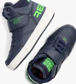 blauwe replay hoge sneakers cobra