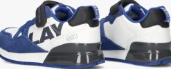 blauwe replay lage sneakers shoot jr8