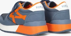 blauwe replay lage sneakers fiber jr boy 5