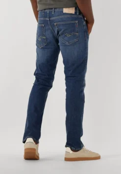 blauwe replay skinny jeans grover pants