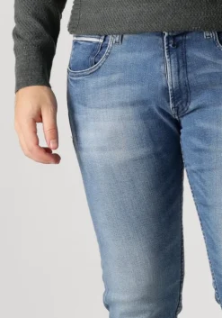 blauwe replay skinny jeans grover pants