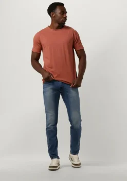 blauwe replay slim fit jeans anbass pants