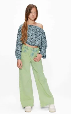 blauwe retour blouses ollie