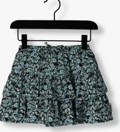 blauwe retour minirok lindy