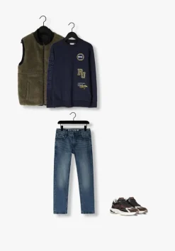 blauwe retour slim fit jeans james