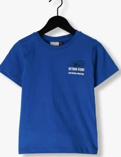 blauwe retour t-shirt nathan