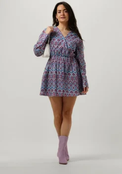 blauwe rough studios mini jurk 7399334969544