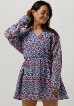 blauwe rough studios mini jurk 7399334969544