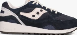 blauwe saucony lage sneakers shadow 6000 m