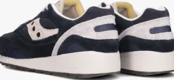 blauwe saucony lage sneakers shadow 6000 m