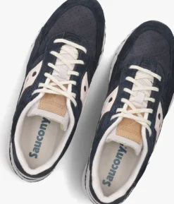 blauwe saucony lage sneakers shadow 6000 m