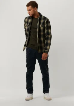 blauwe scotch & soda chino blake - corduroy pleated chino