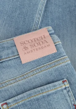 blauwe scotch & soda flared jeans the charm high-rise classic flared jeans