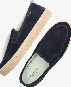 blauwe scotch & soda instappers izomi slip on 1