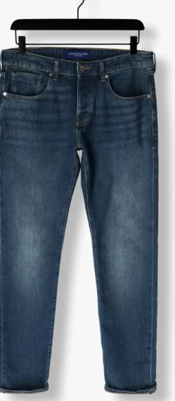 blauwe scotch & soda skinny jeans core ralston regular slim jeans