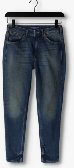 blauwe scotch & soda skinny jeans haut skinny jeans - solar blue