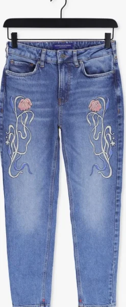 blauwe scotch & soda slim fit jeans high five slim fit jeans