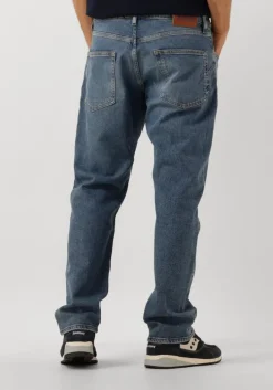 blauwe scotch & soda straight leg jeans core the zee straight fit jeans