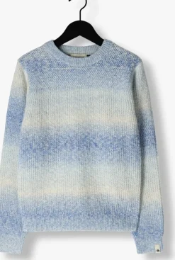 blauwe scotch & soda trui gradient pullover