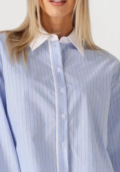blauwe second female blouses alanis combi shirt
