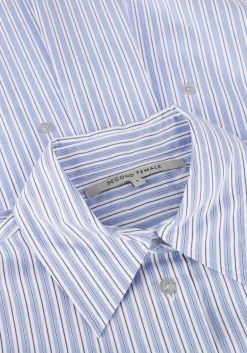 blauwe second female blouses tenby ajustable shirt