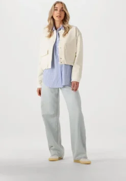 blauwe second female blouses tenby ajustable shirt