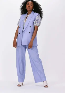 blauwe second female gilet ydunn waistcoat