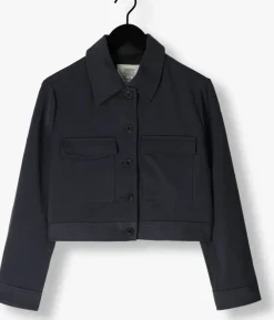 blauwe second female jack costa jacket