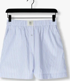 blauwe second female korte broek alanis shorts