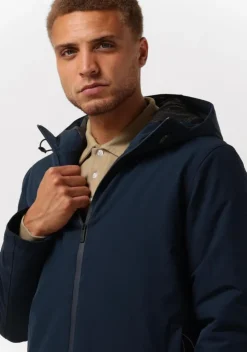 blauwe selected homme jack hatlas jkt b