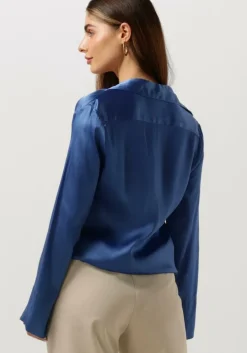 blauwe semicouture blouses timotha